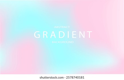 Pink and blue minimal color gradient background. Soft colors smooth transition . Vector illustration.