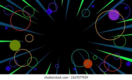 pink blue neon lines, geometric shapes, virtual space, ultraviolet light, 80s style, retro disco abstract background. Pop art retro vector illustration kitsch vintage 50s 60s style