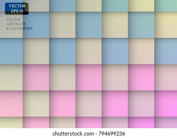pink and blue pastel color pixel pattern background