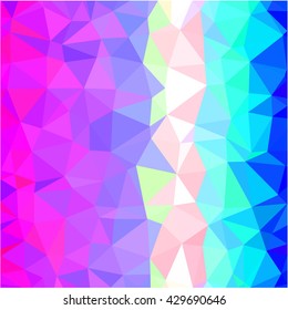 Pink blue polygon business background