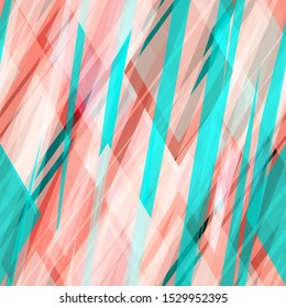 Pink and blue seamless texture from stripes and rhombus. Abstract vector background for web page, banners backdrop, fabric, home decor, wrapping