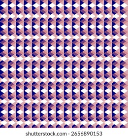 Pink and blue seamless triangle diamond pattern with triangles, seamless abstract geometric horizontal strip pattern repeat style. replete image design for fabric printing, diamond overlap pattern