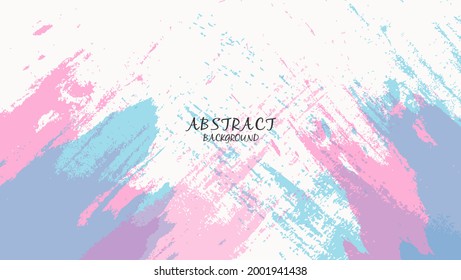 Pink Blue Splatter Paint Texture Background Template