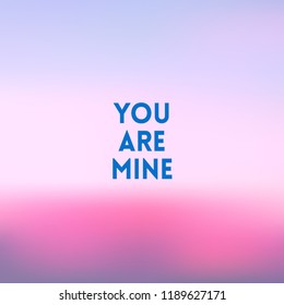 pink and blue square blurred background - clouds sunset colors