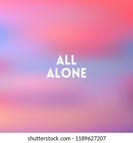 pink and blue square blurred background - clouds sunset colors