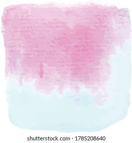 Vector de forma cuadrada azul rosa para diseño