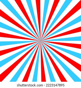 Pink and blue stipes pattern. Circus, carnival, masquerade or festival background. Bubble gum, sweet lollipop candy, ice cream texture. Clipping mask. Vector flat illustration