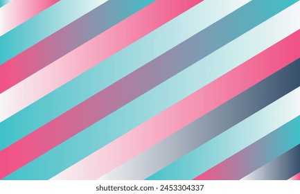 Pink and blue striped pattern suitable for backgrounds, textiles, packaging design, and abstract artistic projects that require a vibrant and dynamic aesthetic.
