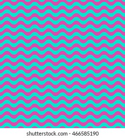 Pink and blue waves seamless background. Pattern wallpaper decoration, vector illustration