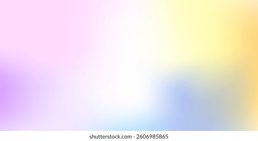 Pink, blue, and yellow gradient texture background with a vibrant abstract color blend. Blurred black backdrop, perfect for banners, headers, and modern gradient designs.
