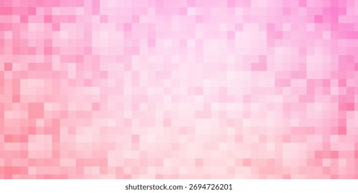  fundo de textura de pixel quadrado de desfoque rosa.vetor eps 10