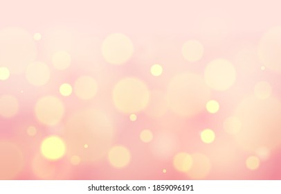 Pink Blurred Abstract Background. Design for postcard and banner. Vector And Illustration.