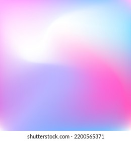 Pink Blurred Pastel Dynamic Vivid Swirl Gradient Mesh. Vibrant Water Color Fluid Liquid Background. Sky Light Wavy Cold Multicolor Gradient Background. Neon Colorful Curve Bright Blurry Texture.