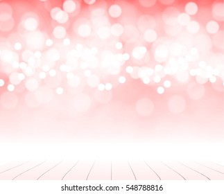 pink bokeh background 