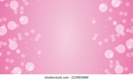 pink bokeh background design, vector