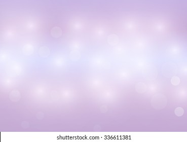Pink bokeh glowing light abstract vector background