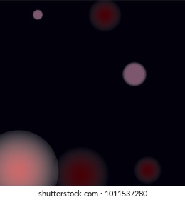 Pink bokeh lights background. Blur glitter texture. Sparkle overlay effect. Defocused effect. Illuminated abstract print. Soft. Tender. Love, Sweet moment. Girly, Childish, Baby Backdrop. Vector.