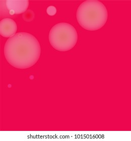 Pink bokeh lights background. Blur glitter texture. Sparkle overlay effect. Defocused effect. Illuminated abstract print. Soft. Tender. Love, Sweet moment. Girly, Childish, Baby Backdrop. Vector.