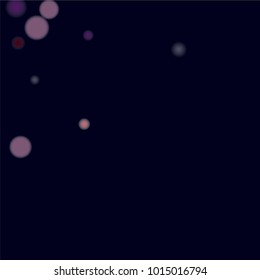 Pink bokeh lights background. Blur glitter texture. Sparkle overlay effect. Defocused effect. Illuminated abstract print. Soft. Tender. Love, Sweet moment. Girly, Childish, Baby Backdrop. Vector.