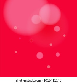 Pink bokeh lights background. Blur glitter texture. Sparkle overlay effect. Defocused effect. Illuminated abstract print. Soft. Tender. Love, Sweet moment. Girly, Childish, Baby Backdrop. Vector.