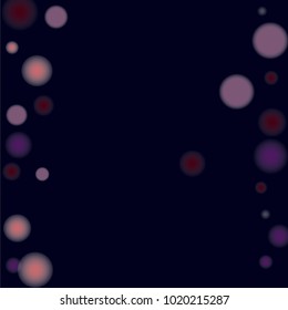 Pink bokeh lights background. Blur glitter texture. Sparkle overlay effect. Defocused effect. Illuminated abstract print. Soft. Tender. Love, Sweet moment. Girly, Childish, Baby Backdrop. Vector.