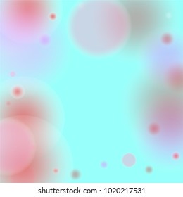Pink bokeh lights background. Blur glitter texture. Sparkle overlay effect. Defocused effect. Illuminated abstract print. Soft. Tender. Love, Sweet moment. Girly, Childish, Baby Backdrop. Vector.