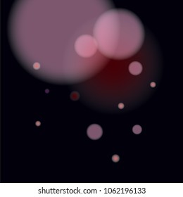 Pink bokeh lights background. Blur glitter texture. Sparkle overlay effect. Defocused effect. Illuminated abstract print. Soft. Tender. Love, Sweet moment. Girly, Childish, Baby Backdrop. Vector.