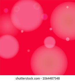 Pink bokeh lights background. Blur glitter texture. Sparkle overlay effect. Defocused effect. Illuminated abstract print. Soft. Tender. Love, Sweet moment. Girly, Childish, Baby Backdrop. Vector.