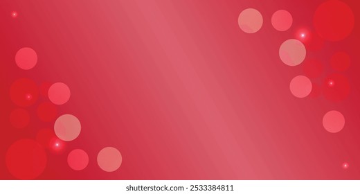 Fondo de luces de bokeh rosa. Desenfoca la textura del brillo. Abstractas fondo rojo burbuja en estilo minimalista. Superposición de chispas Efecto desenfocado.  San Valentín. Madre, Día de la Mujer. Navidades. EPS de cumpleaños