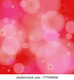 Pink bokeh lights background. Blur glitter texture. Sparkle overlay effect. Defocused effect. Illuminated abstract print. Soft. Tender. St. Valentine's day. Mother, Women Day. Christmass. Birthday.
