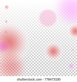Pink bokeh lights background. Blur glitter texture. Sparkle overlay effect. Defocused effect. Illuminated abstract print. Soft. Tender. St. Valentine's day. Mother, Women Day. Christmass. Birthday.