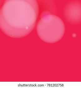 Pink bokeh lights background. Blur glitter texture. Sparkle overlay effect. Defocused effect. Illuminated abstract print. Soft. Tender. St. Valentine's day. Mother, Women Day. Christmass. Birthday.
