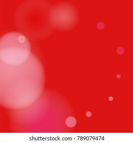 Pink bokeh lights background. Blur glitter texture. Sparkle overlay effect. Defocused effect. Illuminated abstract print. Soft. Tender. St. Valentine's day. Mother, Women Day. Christmass. Birthday.
