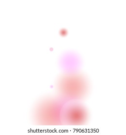 Pink bokeh lights background. Blur glitter texture. Sparkle overlay effect. Defocused effect. Illuminated abstract print. Soft. Tender. St. Valentine's day. Mother, Women Day. Christmass. Birthday.