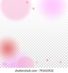 Pink bokeh lights background. Blur glitter texture. Sparkle overlay effect. Defocused effect. Illuminated abstract print. Soft. Tender. St. Valentine's day. Mother, Women Day. Christmass. Birthday.