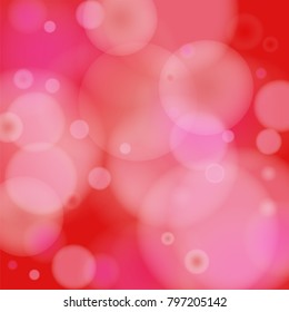 Pink bokeh lights background. Blur glitter texture. Sparkle overlay effect. Defocused effect. Illuminated abstract print. Soft. Tender. St. Valentine's day. Mother, Women Day. Christmass. Birthday.