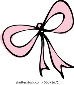 pink bow