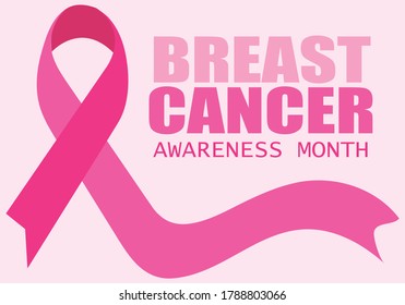 Pink Bow Against Breast Cancer Stock Vector (Royalty Free) 1788803066 ...