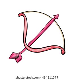 pink bow cupid
