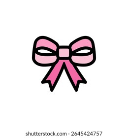 Arco rosa decora jocosamente contra plano de fundo artisticamente