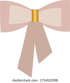 pink bow hairpin for girls