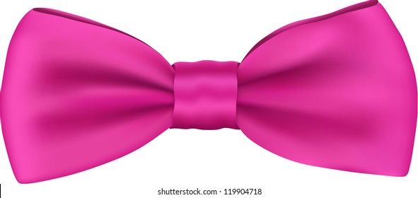 Pink Bow Tie