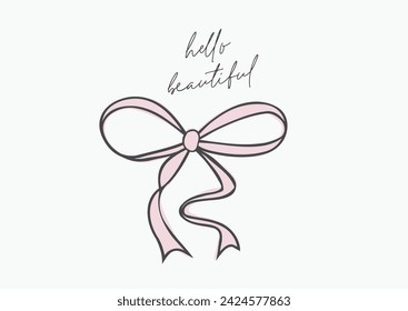 pink bowl hand drawn design vector