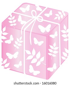 Pink Box Illustration