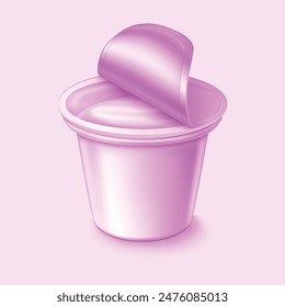 caja rosa con cinta rosa