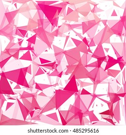 Pink Break Mosaic Background, Creative Design Templates