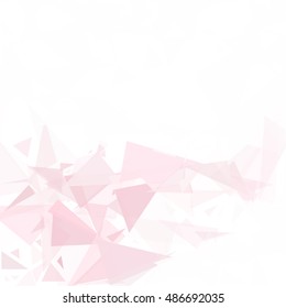 Pink Break Mosaic Background, Creative Design Templates