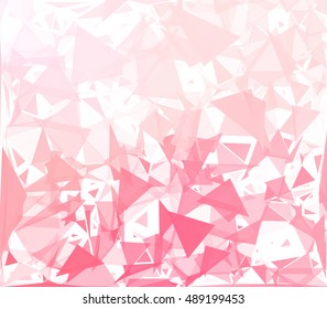 Pink Break Mosaic Background, Creative Design Templates