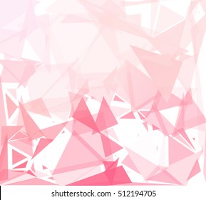 Pink Break Mosaic Background, Creative Design Templates