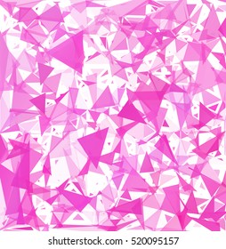 Pink Break Mosaic Background, Creative Design Templates